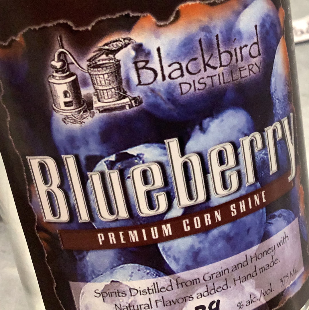 Blackbird Distillery-Blueberry-375ml Bottle