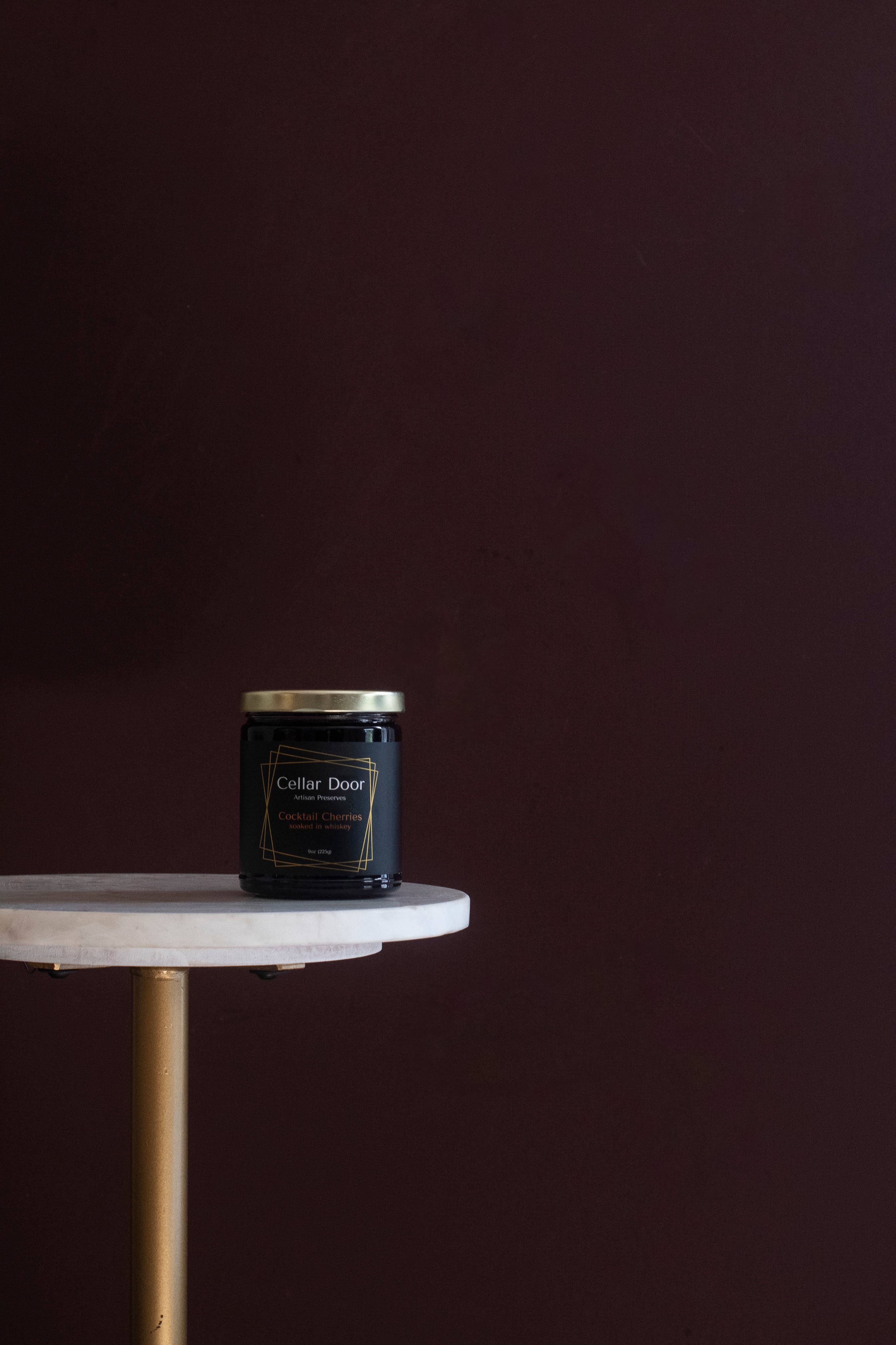Cellar Door Preserves - Cocktail Cherries Soaked in Whiskey