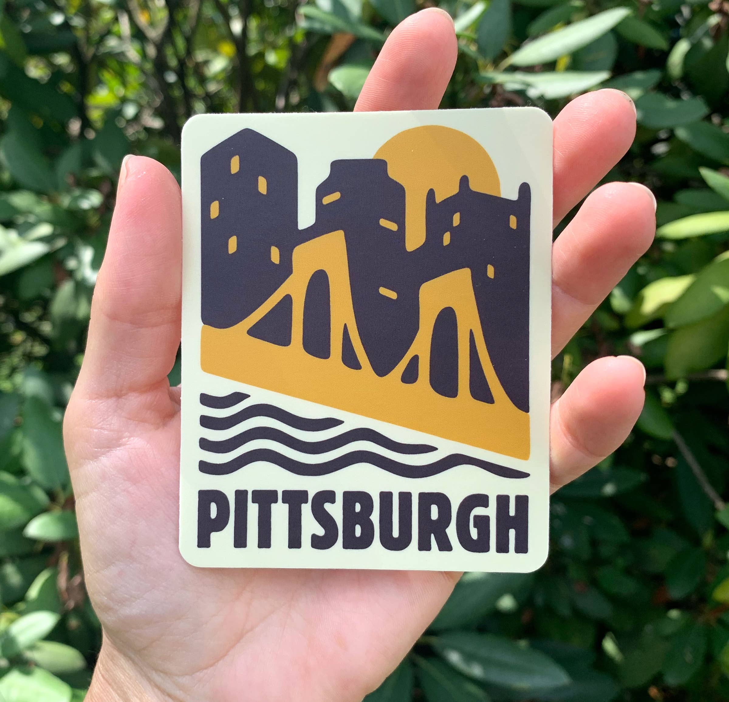 Pittsburgh, Pennsylvania Bumper Sticker / Vinyl Decal