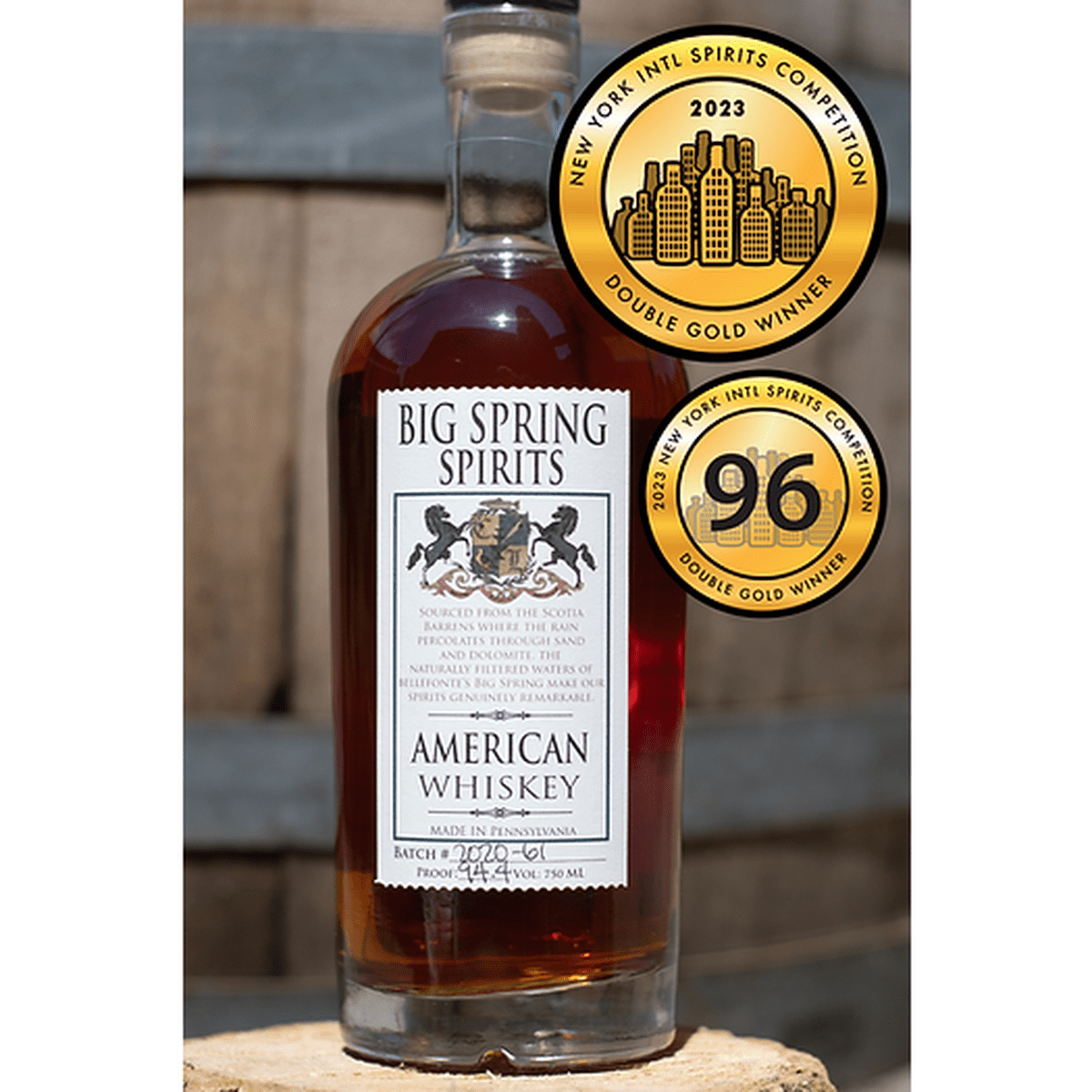 Big Spring Spirits - American Whiskey Blend - 750mL Bottle