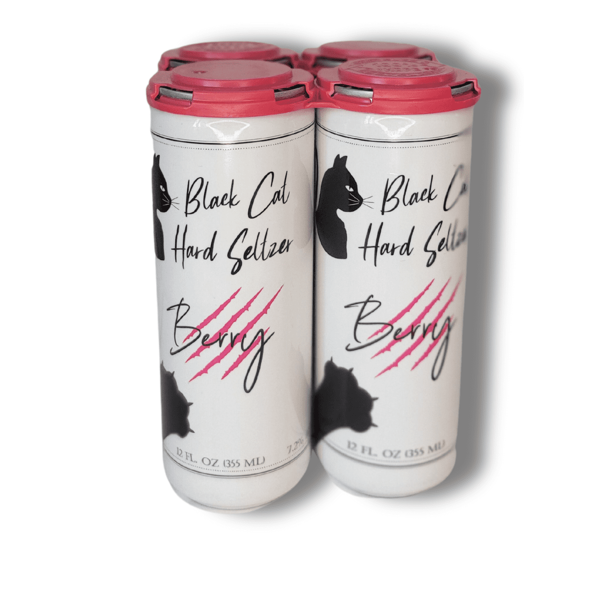 Black Dog - Berry Seltzer - 12oz Sleek Cans - 4-Pack