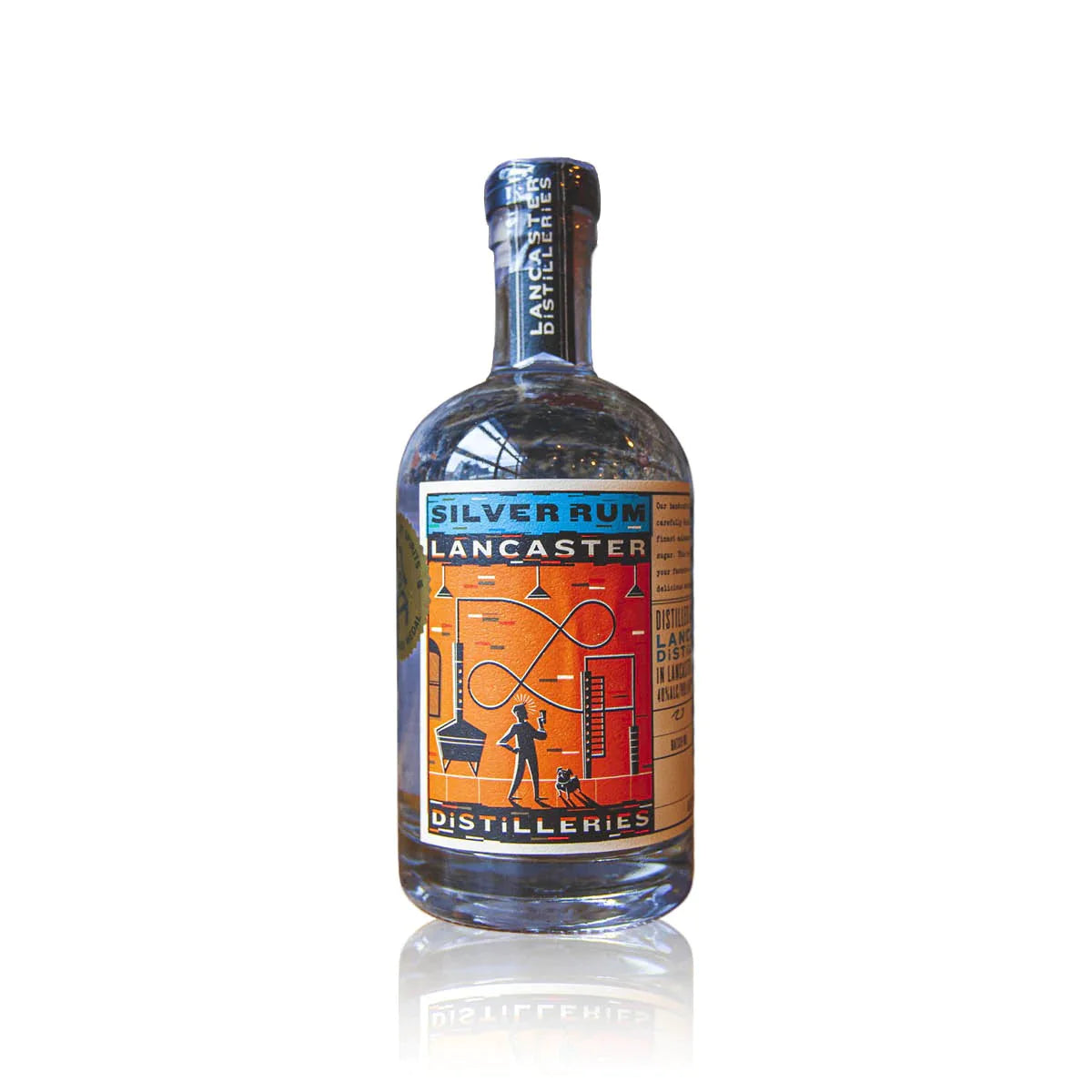 Lancaster Distilleries - LD Silver Rum - 750mL Bottle
