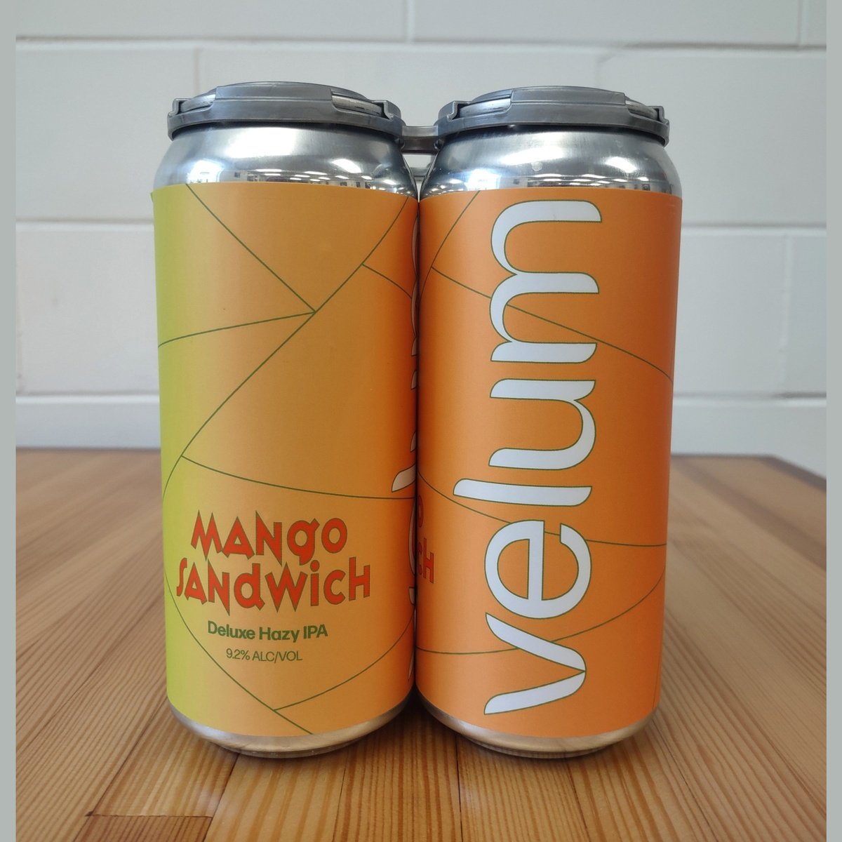 Velum Fermentation - Mango Sandwich - Mango Double Hazy IPA - 24-Pack 16oz Cans