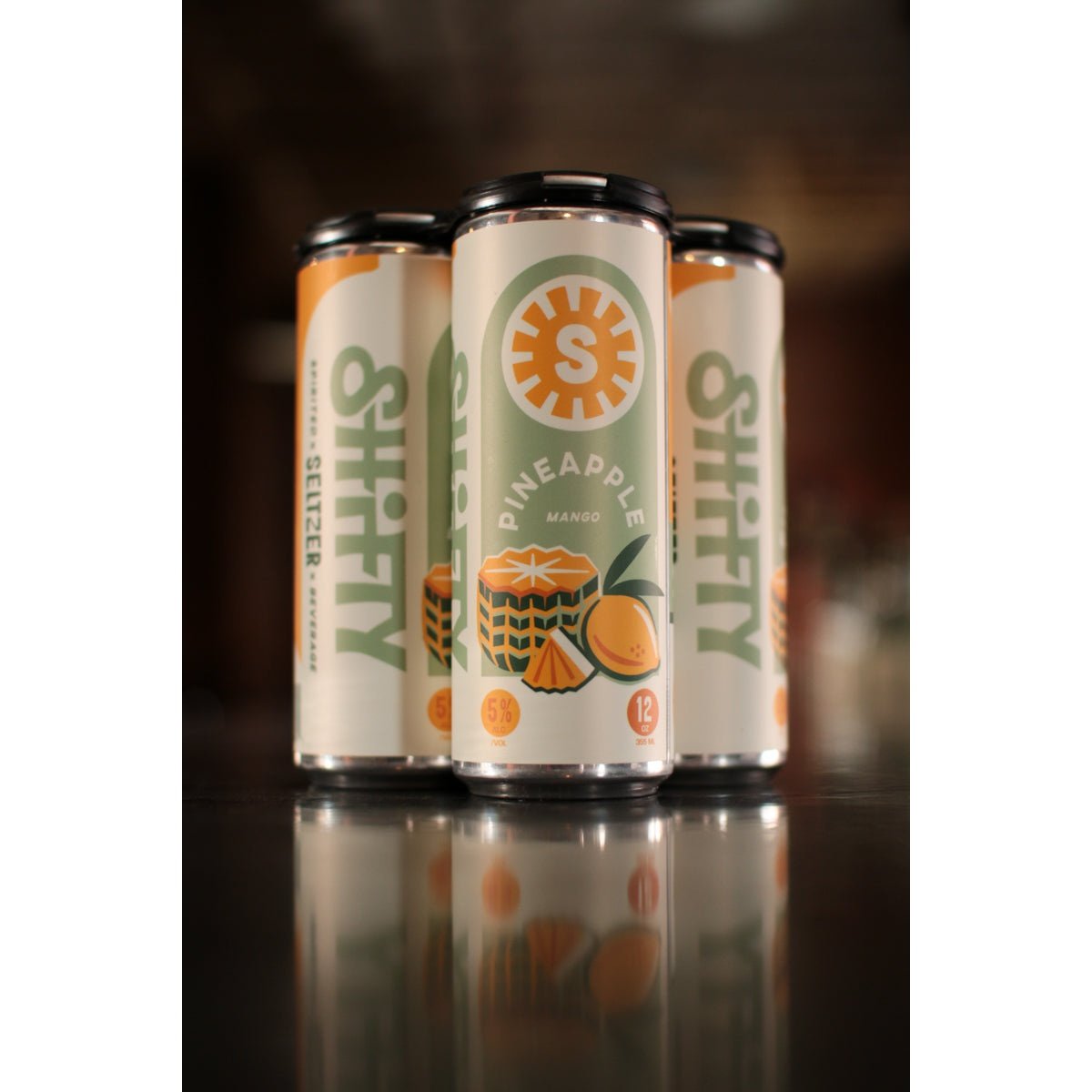 Shifty - Mango Pineapple Seltzer- 12oz Cans - 4-Pack