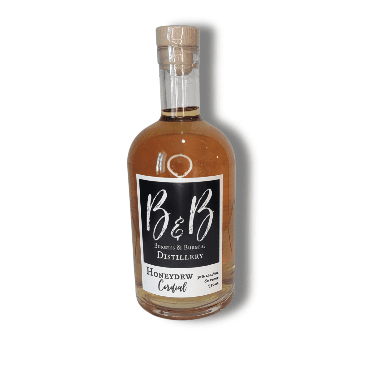 B&B Distillery - Honeydew Cordial - 750mL Bottle