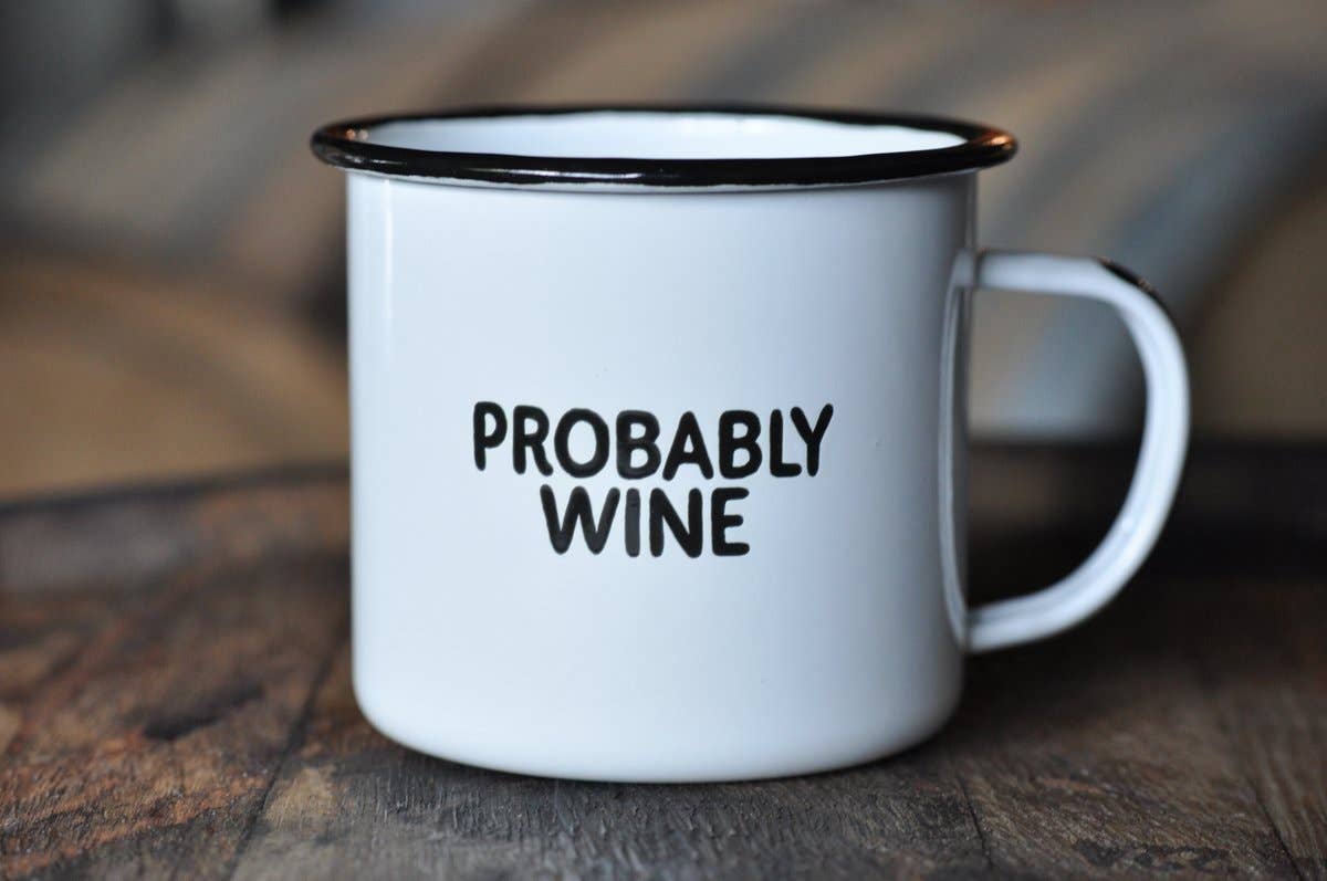 Swag Brewery - Probably Wine | Enamel Mug