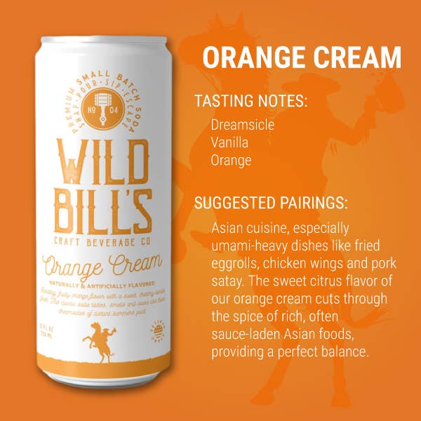 Wild Bill’s Soda - Orange Cream