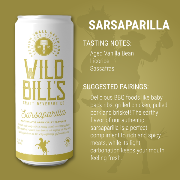 Wild Bill’s Soda - Sarsaparilla