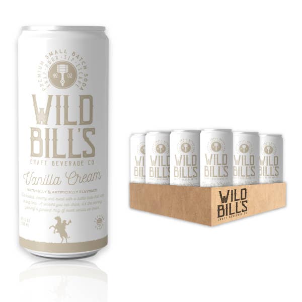 Wild Bill’s Soda - Vanilla Cream