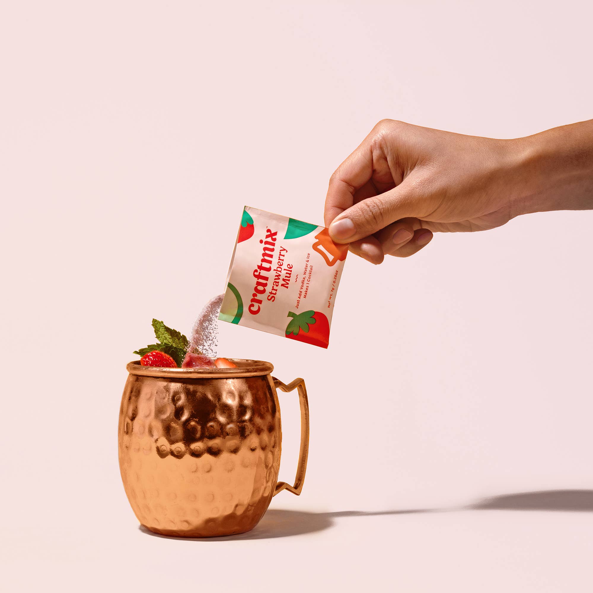 Craftmix - Strawberry Mule Mixer / Mocktail - Single Packet