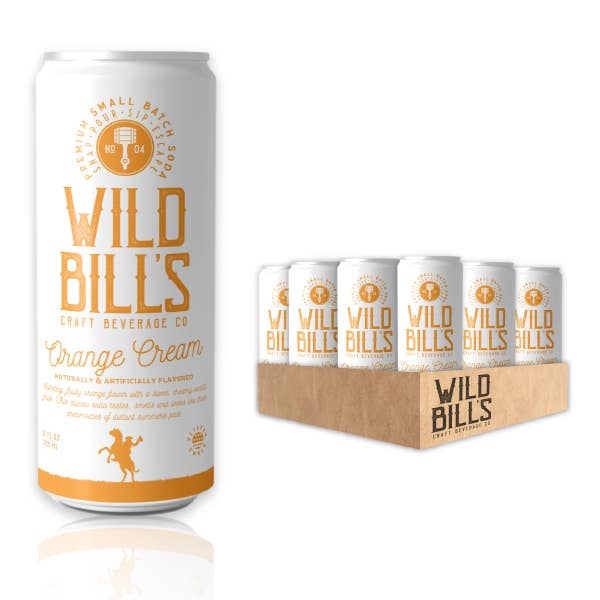 Wild Bill’s Soda - Orange Cream