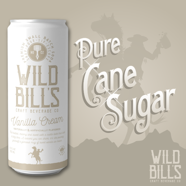 Wild Bill’s Soda - Vanilla Cream