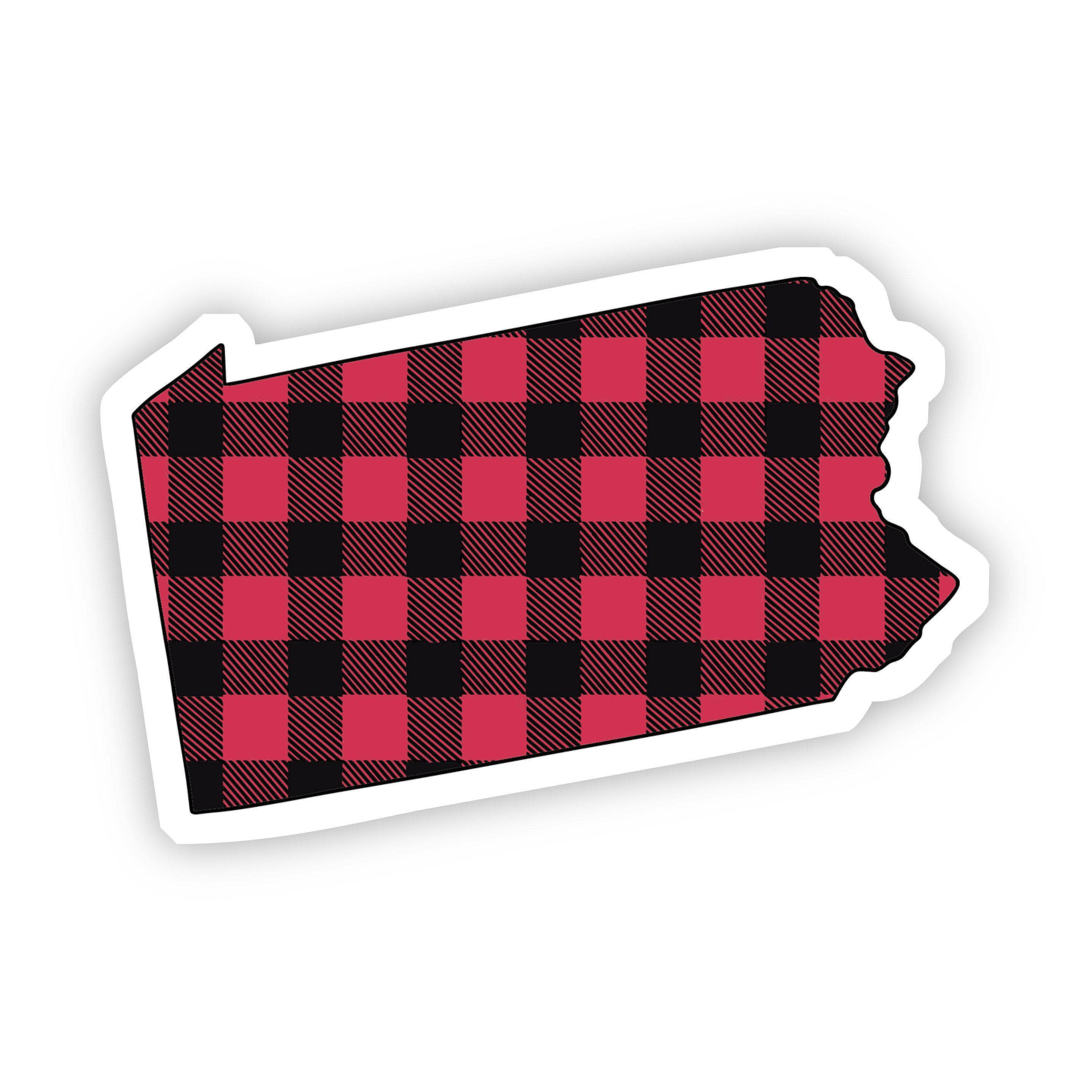 Pennsylvania Flannel Sticker