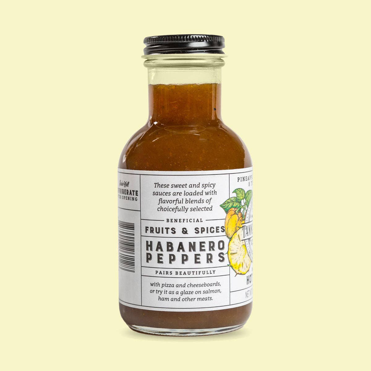 Tannenbaum Foods - Pineapple, Rosemary & Turmeric Botanical Hot Sauce