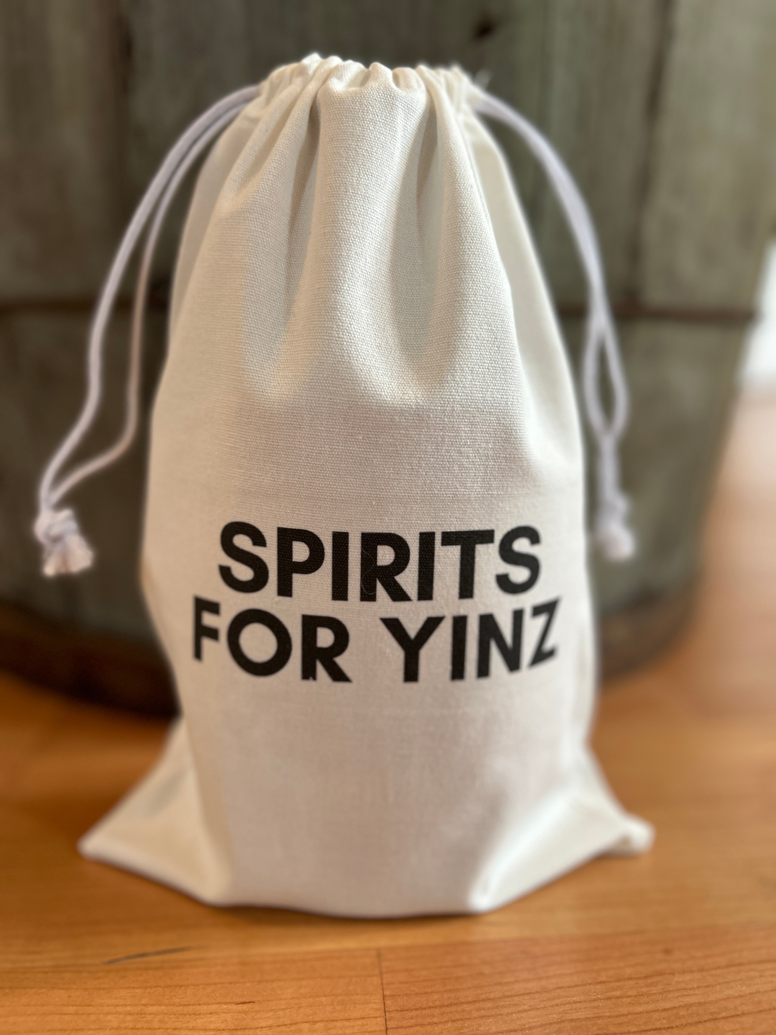 Spirits For Yinz - Booze Bag - Gift Bags for Whiskey, Bourbon, Wine & More