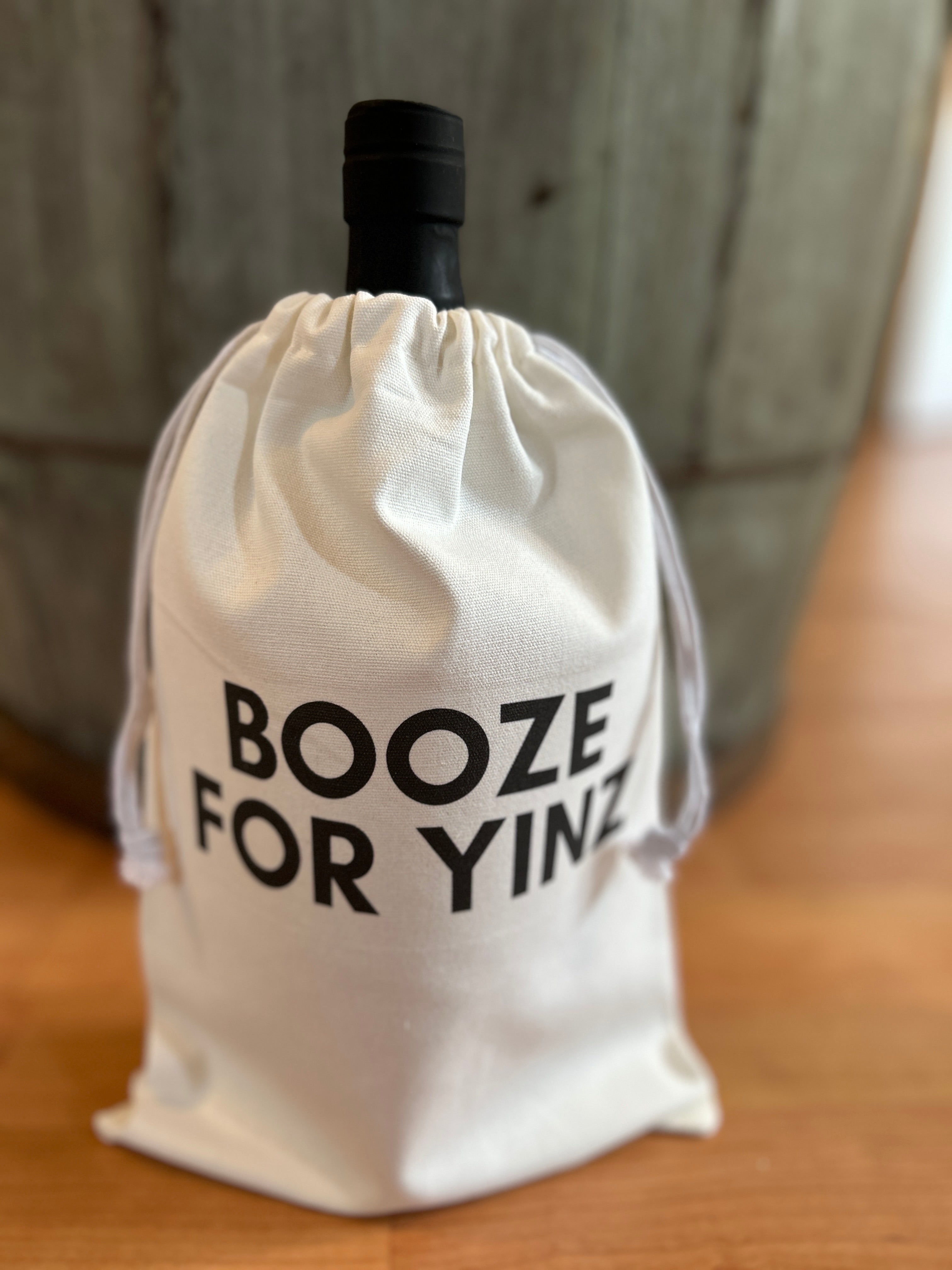 Booze For Yinz - Booze Bag - Gift Bags for Whiskey, Bourbon, Wine & More