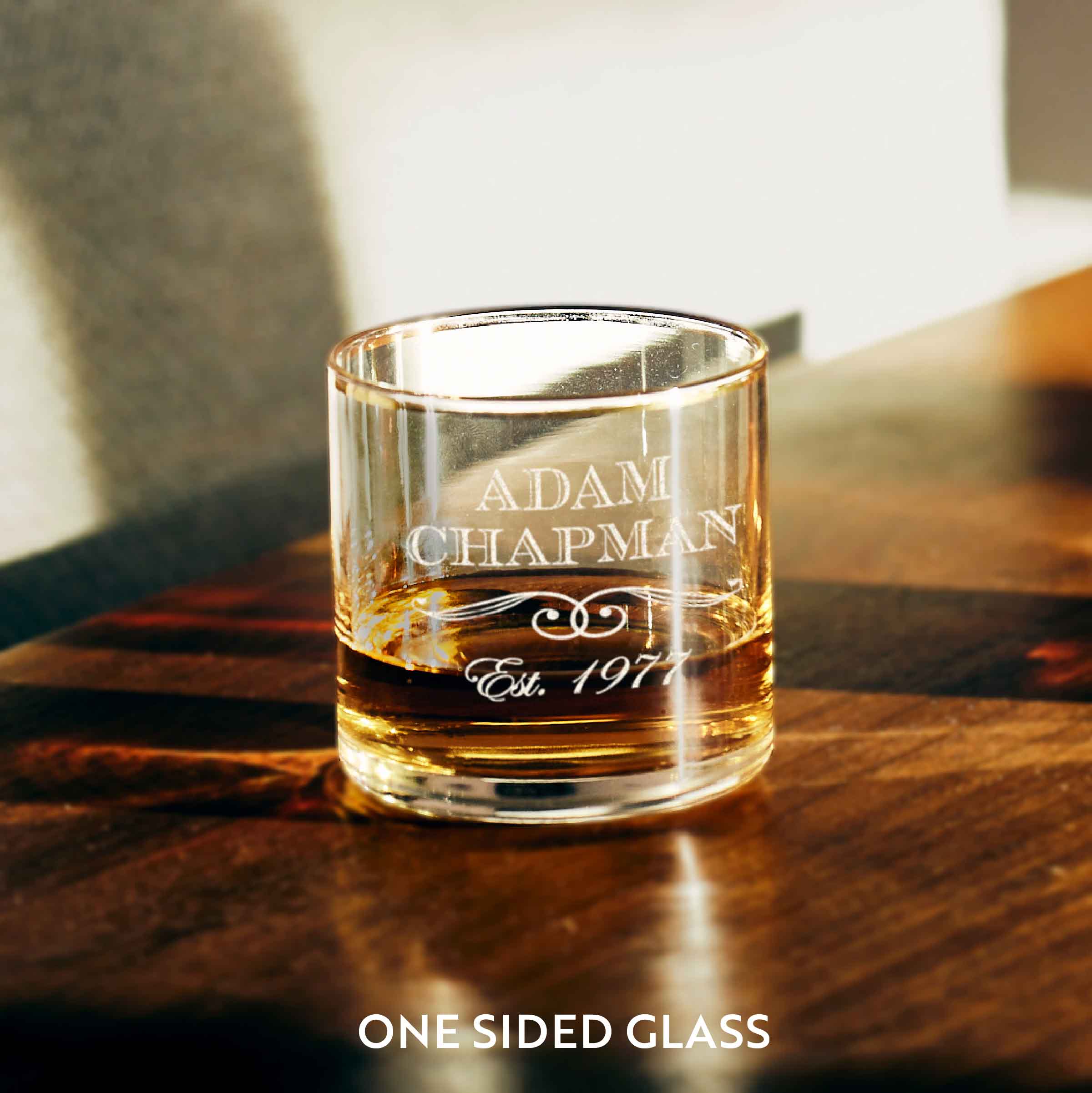 Customizable Glassware "For Dad" Personalized Gift