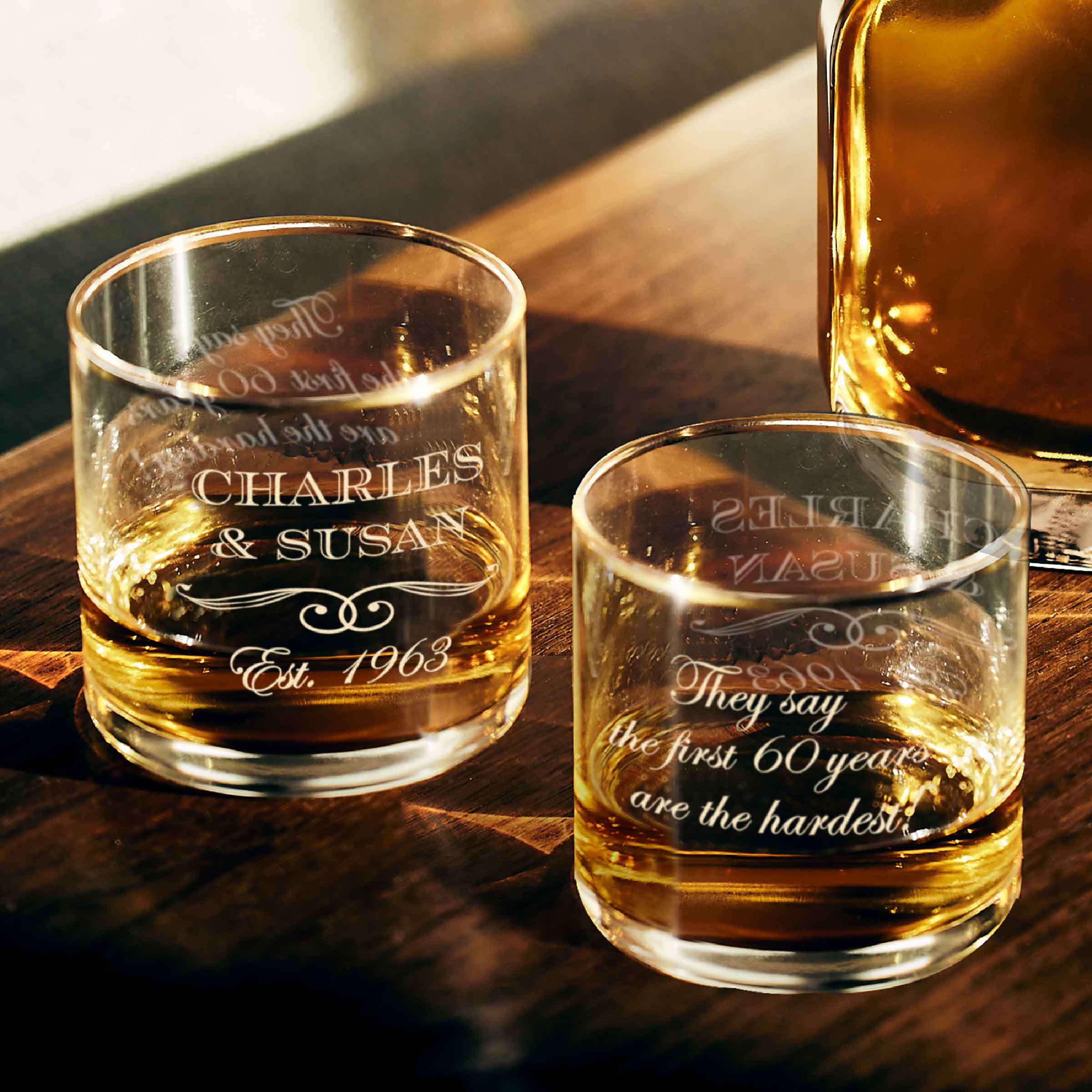 Customizable Glassware  Personalized Gift