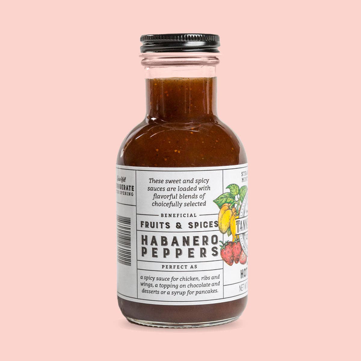 Tannenbaum Foods - Strawberry, Mint & Basil Botanical Hot Sauce