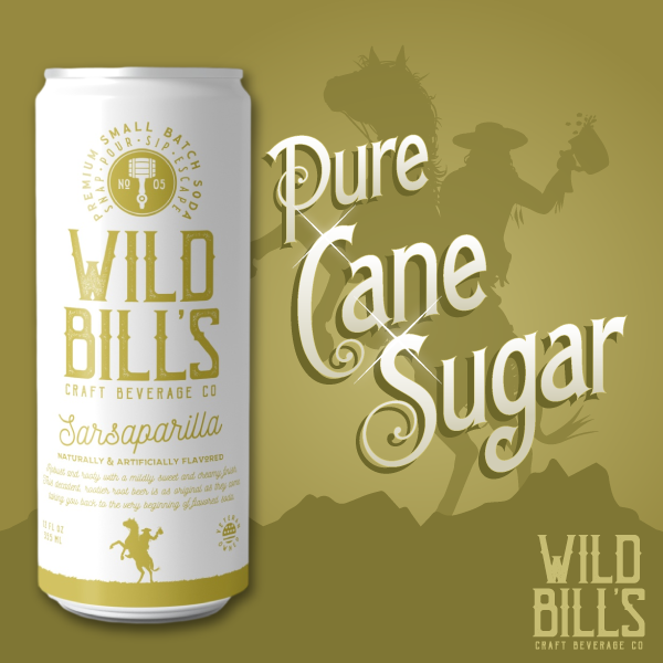 Wild Bill’s Soda - Sarsaparilla