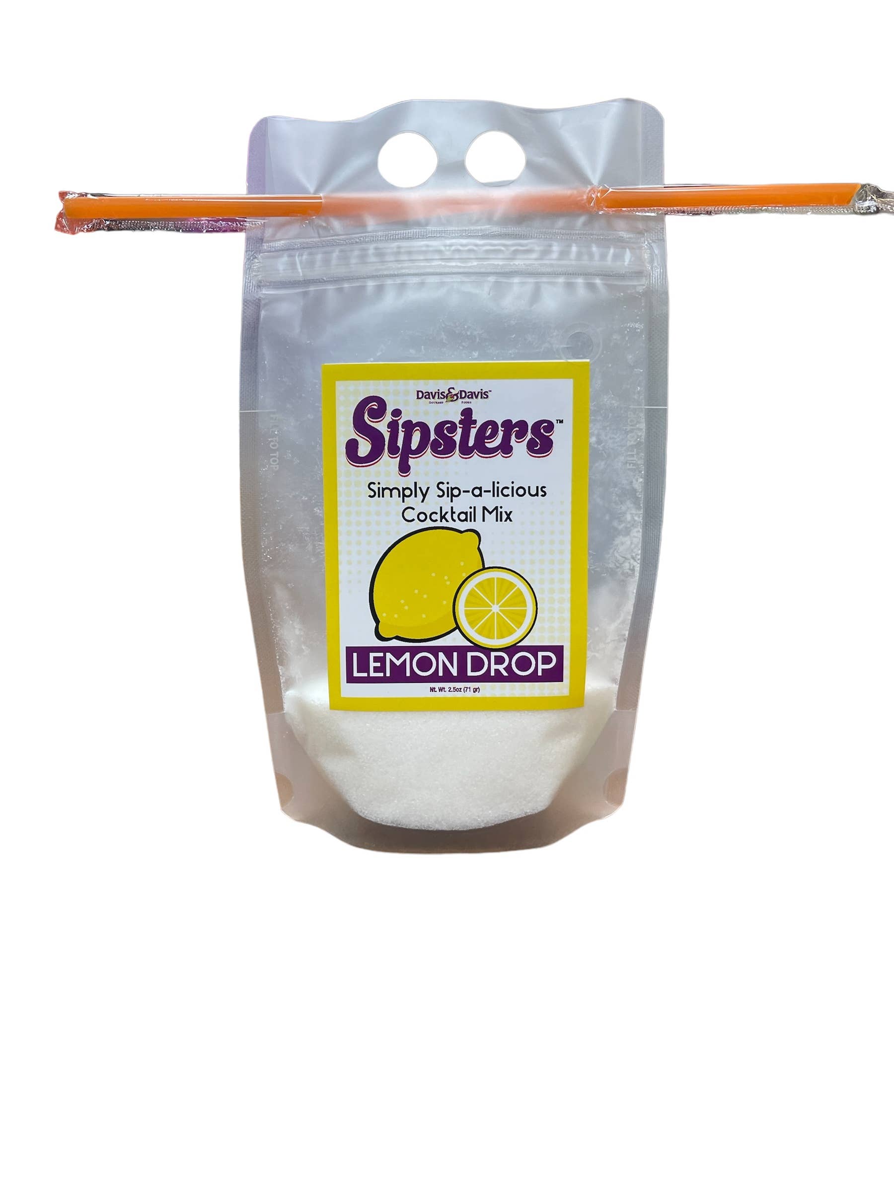 Sipster Lemon Drop Craft Cocktail Pouch