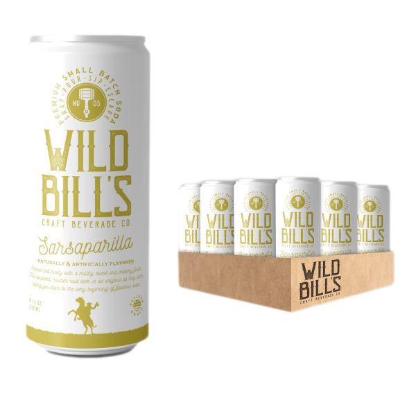 Wild Bill’s Soda - Sarsaparilla