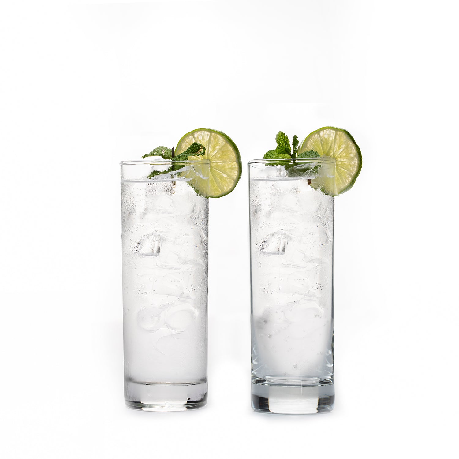 Collins Glasses/Highball Glasses - Set of 6 - 12oz/15oz