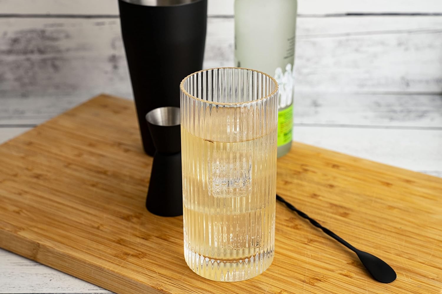 LEMONSODA Vintage Straight Line Tumbler -  12oz (Set of 2 or 4)