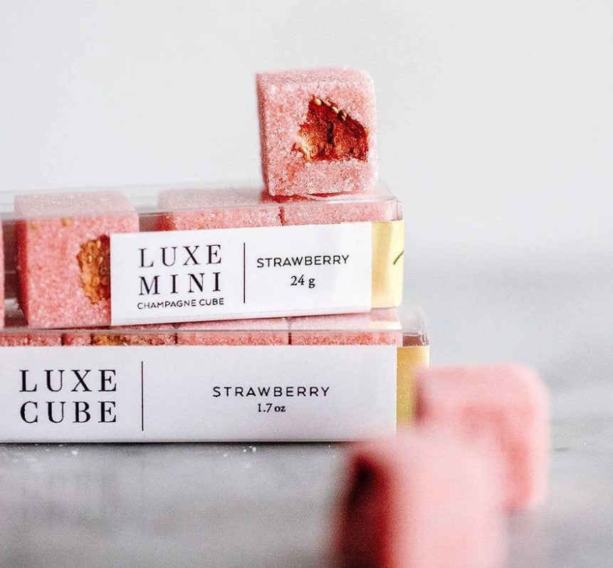 Luxe Mixology Cube - Strawberry Mini Stick