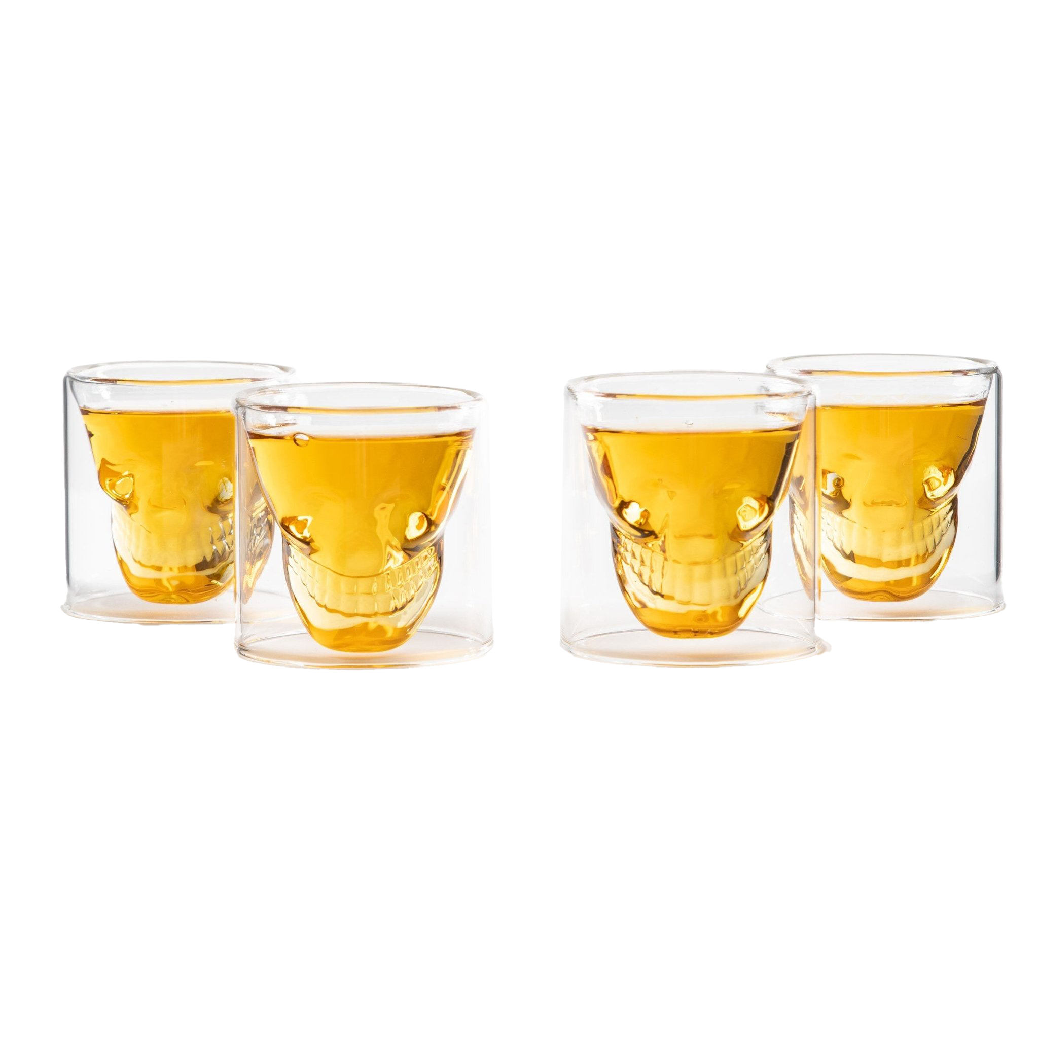 Old Fashioned Skull Glasses