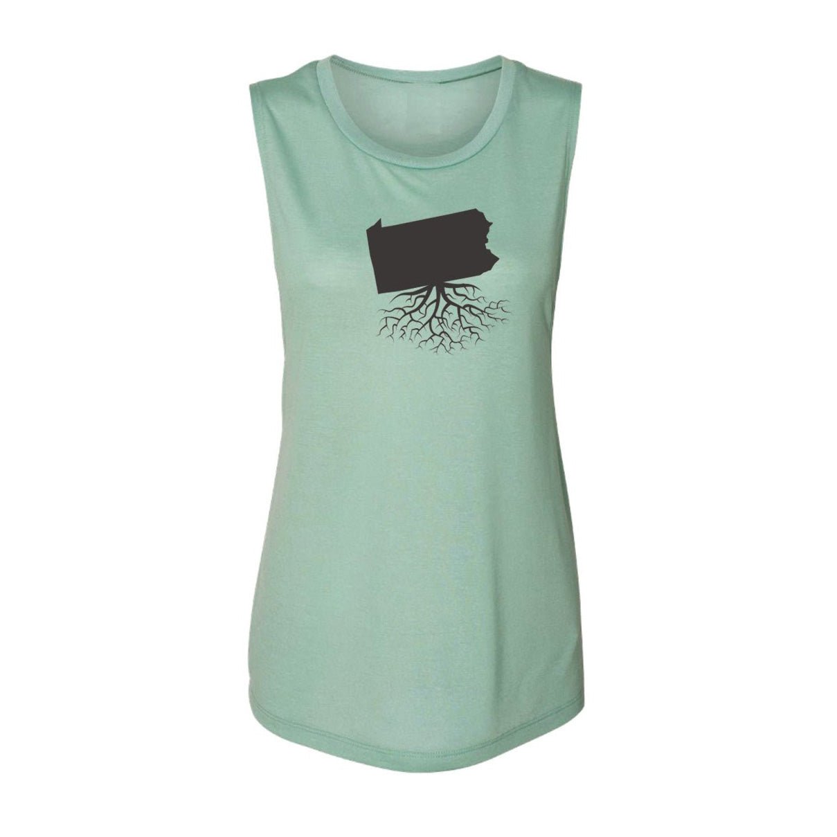 Pennsylvania Women's Muscle Tank