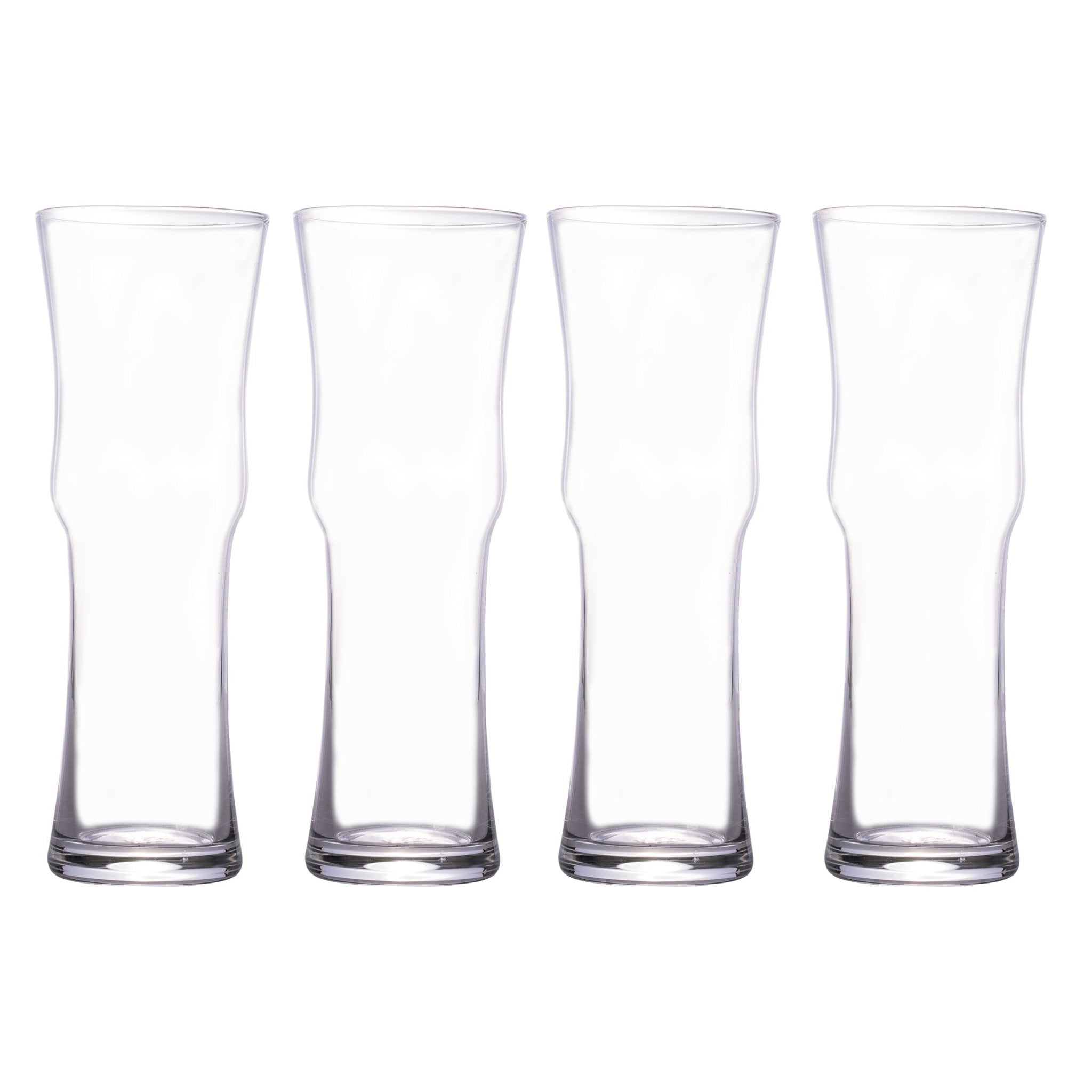 Tall Cocktail Glasses Set of 4 - Handcrafted Cocktail Glass Set (15oz)