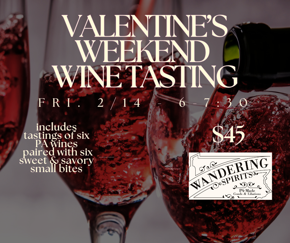 Valentine's Day Wine Tasting: Friday, February 14