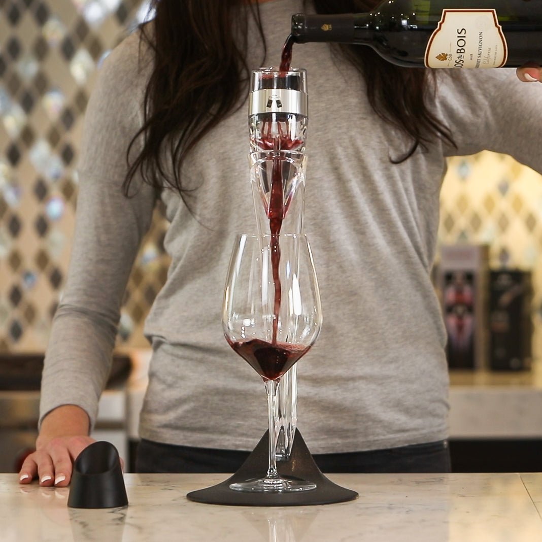 Wine Aerator Decanter Stand Set