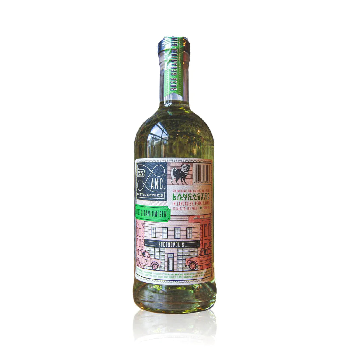 Lancaster Distilleries - LD Rose Geranium Gin - 750mL Bottle