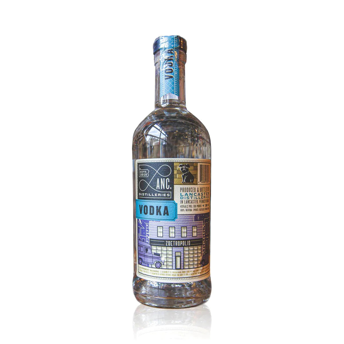 Lancaster Distilleries - LD Vodka - 750mL Bottle