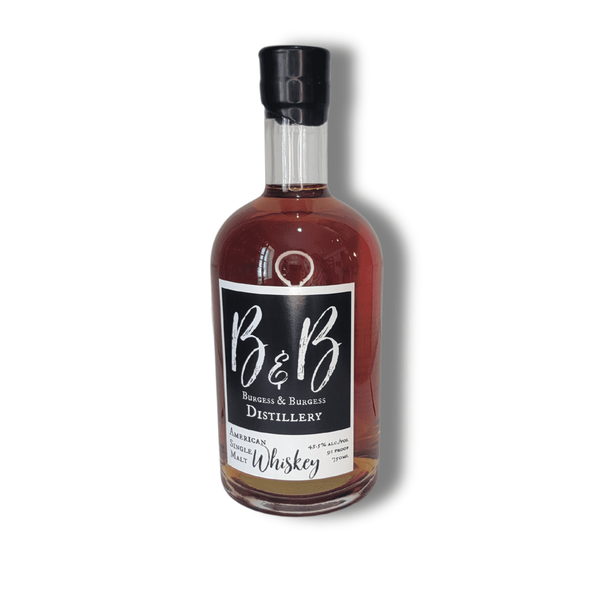 B&B Distillery - American Single Malt Whiskey - 750mL Bottle