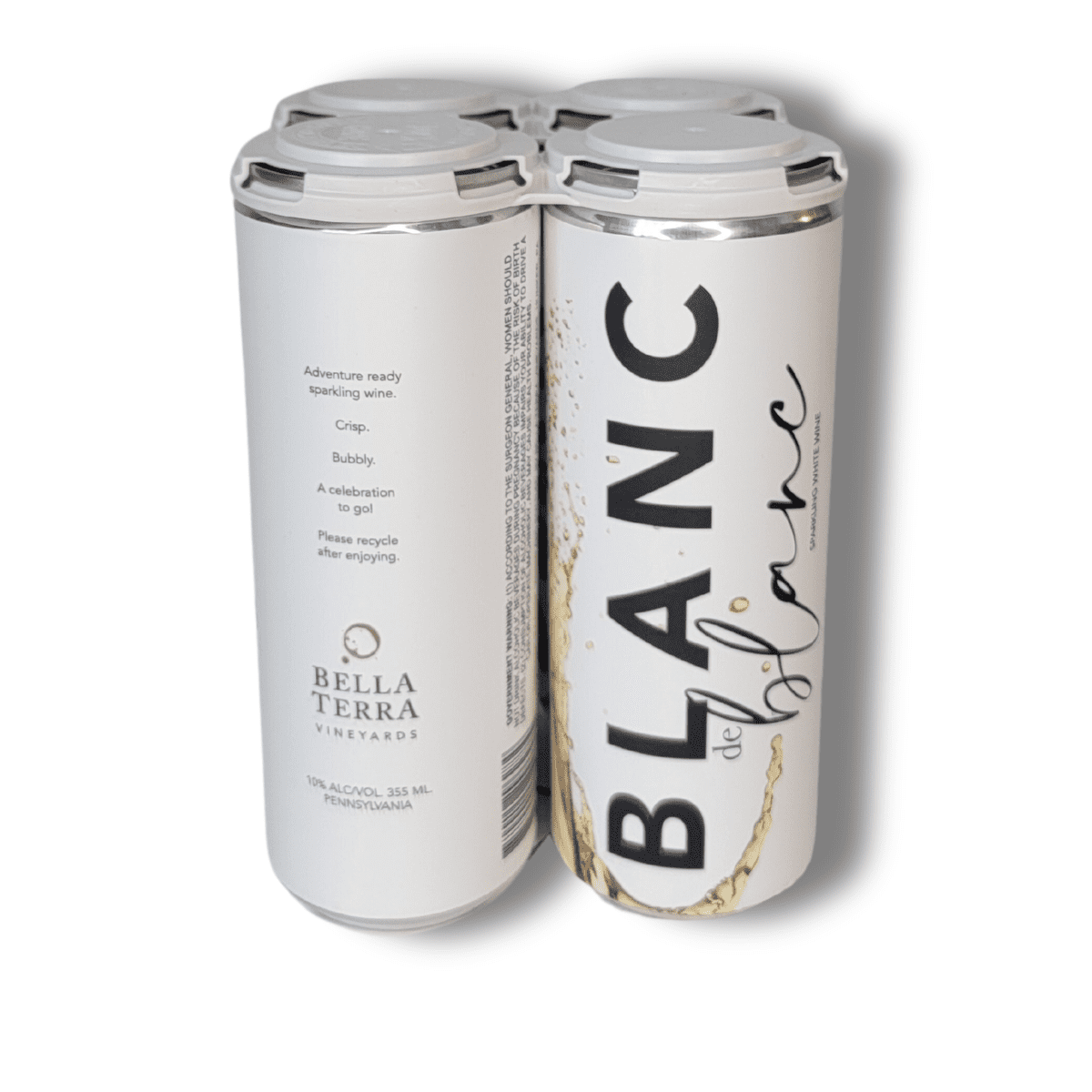Bella Terra - Blanc de Blanc 24-Pack - 12oz Sleek Can